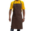Long Apron Brown