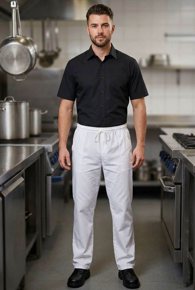 Italbanglatextile-White trouser Italbanglatextile-White trouser