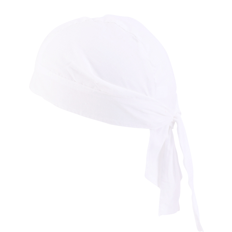 White Bandana Cap 3